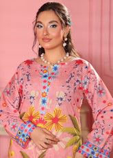Working Women By Schick Digital Printed Lawn 2 Piece Unstitched Suit SDH25WW DP-11